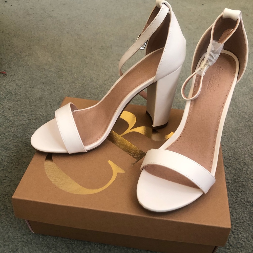 Charlotte Russe strappy heels